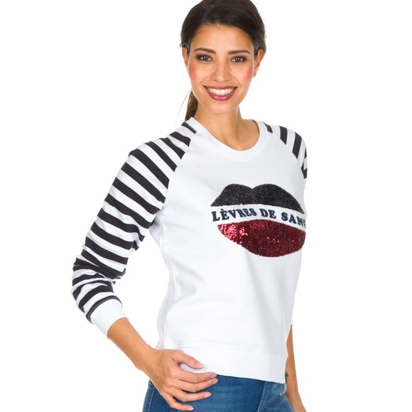 Zoe Karssen Lèvres De Sang Sweater - Picture 4 of 9